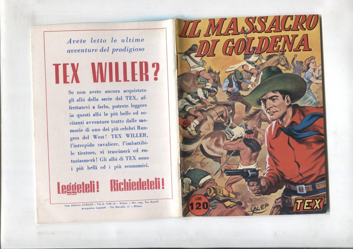 Tex Willer: Il massacro di Goldena