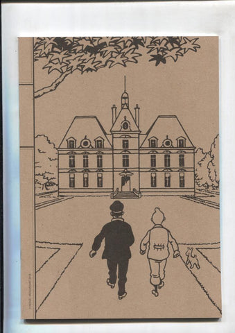 Libreta TINTIN modelo 1: castillo de Moulinsart