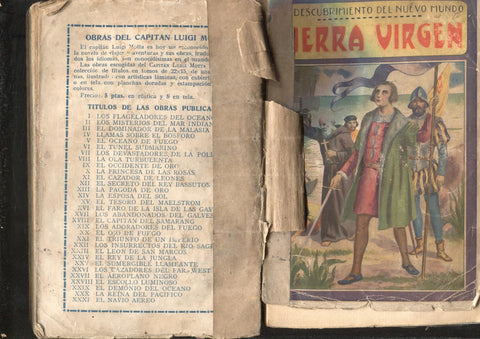 Descubrimiento del Nuevo Mundo: Tierra Virgen (para ser encuadernado)