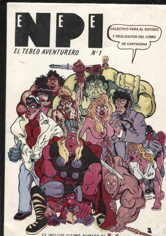 Fanzine: NPI-El tebeo cartagenero numero 1