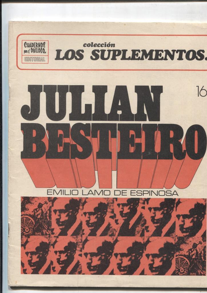 Cuadernos para el dialogo: Los suplementos numero 16: Julian Besteiro: el problema