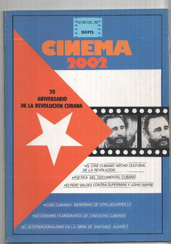 Revista Cinema 2002: num 46 dic 78: 20 aniversario de la revolucion cubana