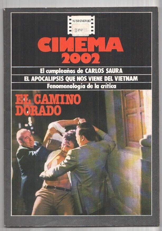 Revista Cinema 2002: num 59 ene. 80: El Apocalipsis que nos viene del Vietnam, El cumpleaños de Carlos Saura