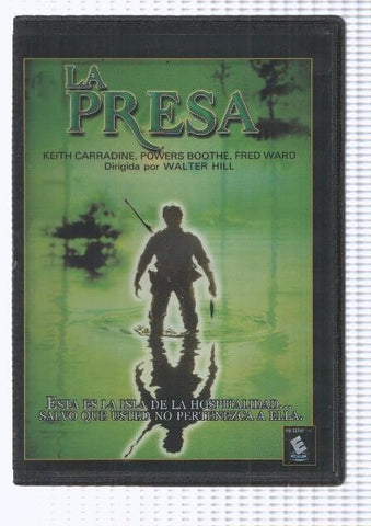 Pelicula en DVD: La Presa (Southern Comfort), 1981. Dirigida por Walter Hill, interpretan: Keith Carradine, Powers Boothe