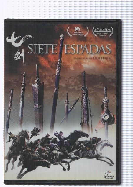 Pelicula en DVD: Siete Espadas (Seven Swords), 2005. Una pelicula de Tsui Hark. Venezi 62 pelicula inaugural