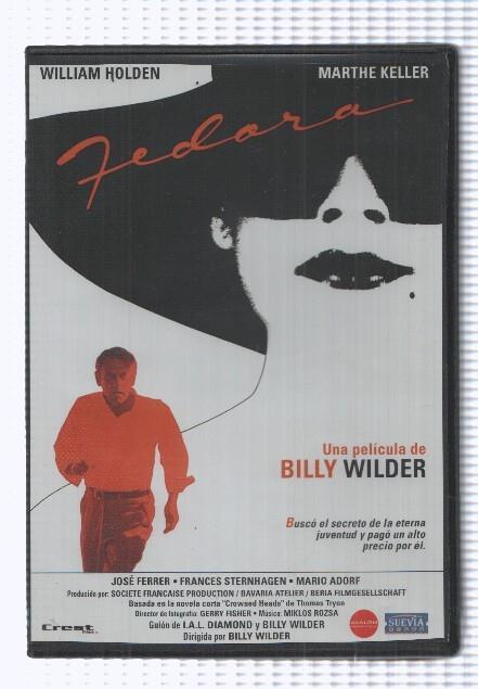 Pelicula en DVD: Fedora (1978), una pelicula de Billy Wilder, intervienen: William Holden, Marthe Keller