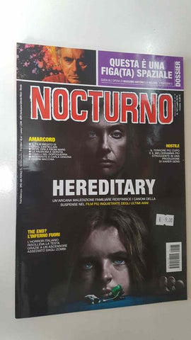 Revista: Nocturno luglio 2018 num 187 - Dossier Questa e una figa(ta) Spaziale, guida all opera di Massimo Antonello Geleng (scenografo)