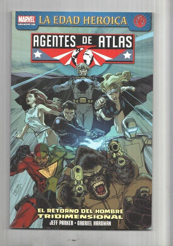 La edad heroica: Agentes de Atlas numero 5: El retorno del hombre tridimensional