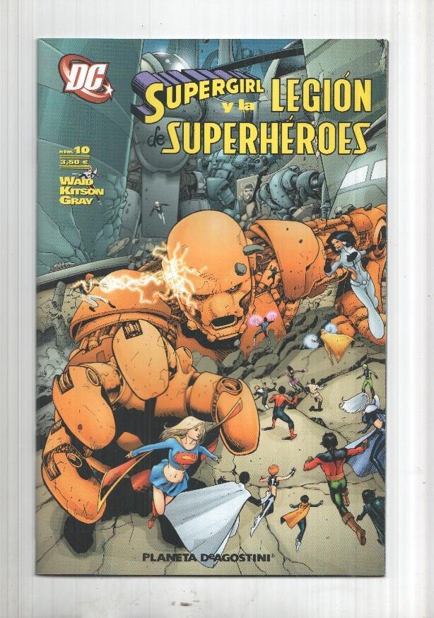 Planeta: Supergilr y la legion de superheroes numero 10