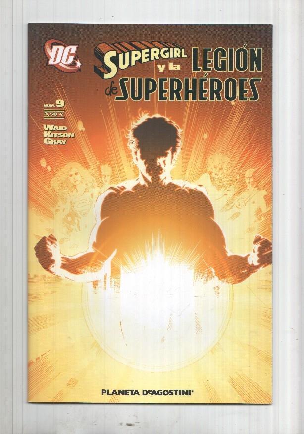 Planeta: Supergilr y la legion de superheroes numero 09