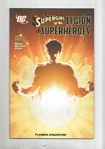 Planeta: Supergilr y la legion de superheroes numero 09