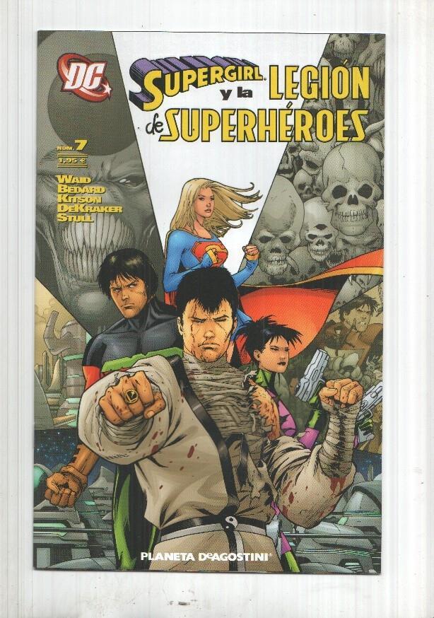 Planeta: Supergilr y la legion de superheroes numero 07