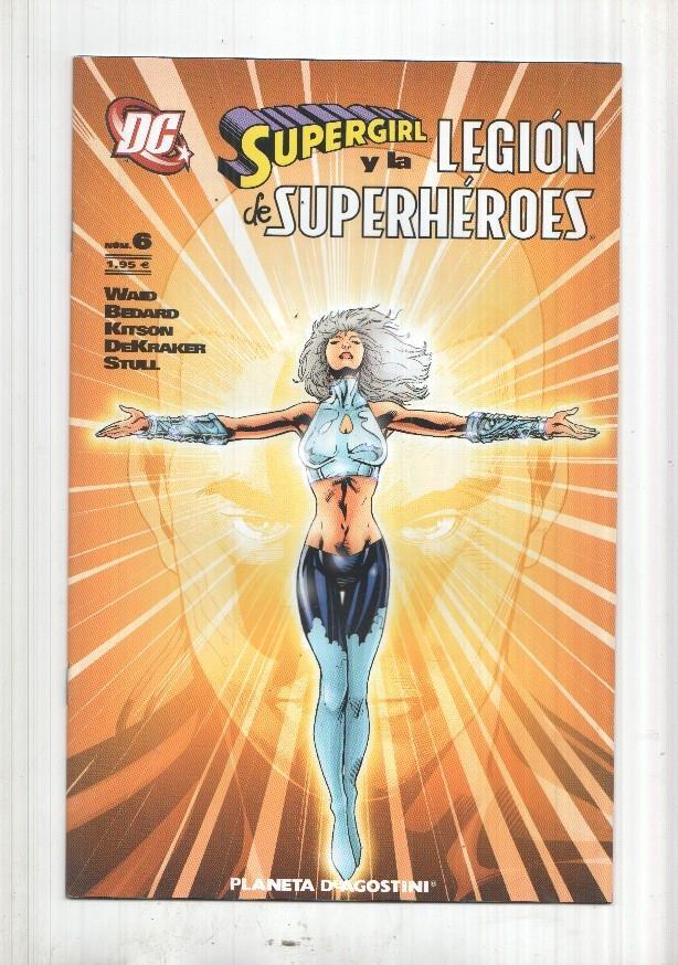 Planeta: Supergilr y la legion de superheroes numero 06