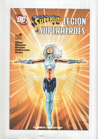 Planeta: Supergilr y la legion de superheroes numero 06