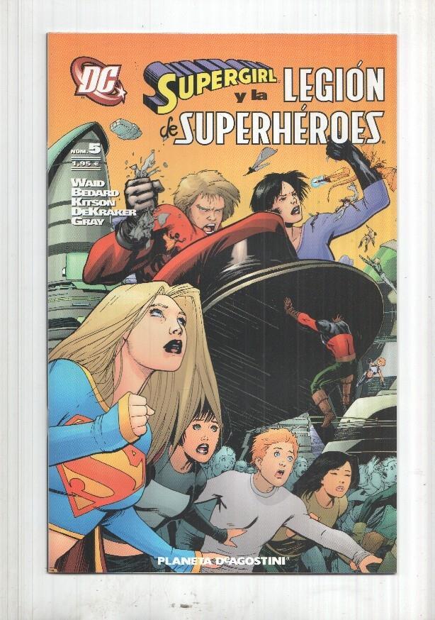 Planeta: Supergilr y la legion de superheroes numero 05