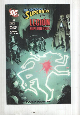 Planeta: Supergilr y la legion de superheroes numero 04