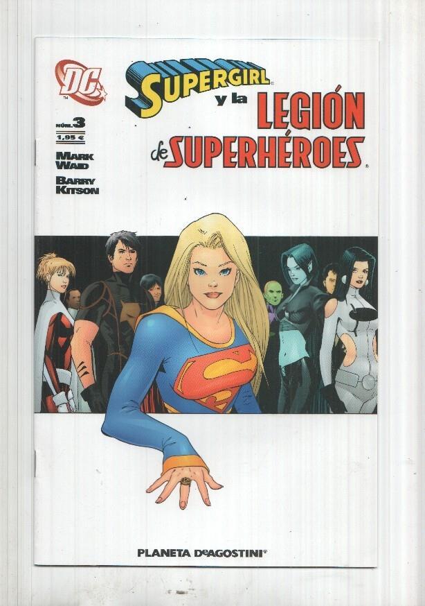 Planeta: Supergilr y la legion de superheroes numero 03