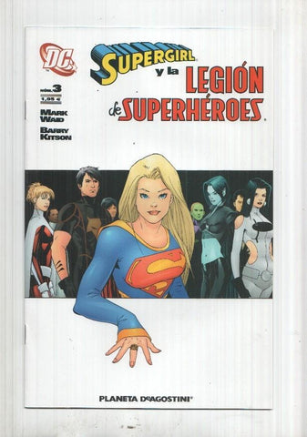 Planeta: Supergilr y la legion de superheroes numero 03