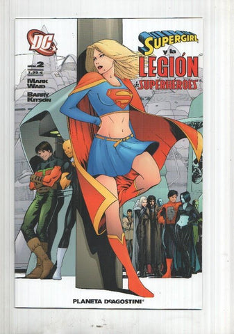 Planeta: Supergilr y la legion de superheroes numero 02