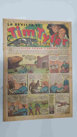 Tim Tyler de Hispano Americana numero 008 (procede de tomo desencuadernado)