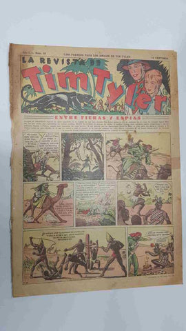 Tim Tyler de Hispano Americana numero 010 (procede de tomo desencuadernado)