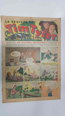 Tim Tyler de Hispano Americana numero 013 (procede de tomo desencuadernado)