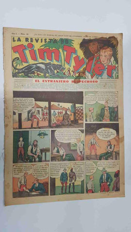 Tim Tyler de Hispano Americana numero 014 (procede de tomo desencuadernado)