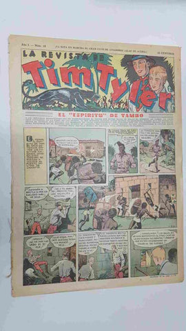 Tim Tyler de Hispano Americana numero 018 (procede de tomo desencuadernado)