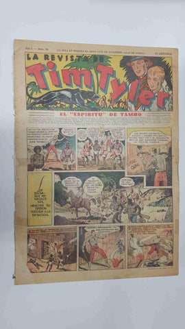 Tim Tyler de Hispano Americana numero 019 (procede de tomo desencuadernado)
