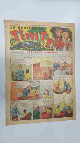 Tim Tyler de Hispano Americana numero 020 (procede de tomo desencuadernado)