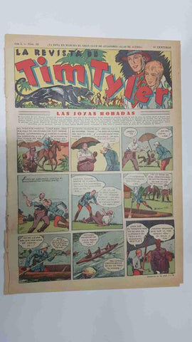 Tim Tyler de Hispano Americana numero 023 (procede de tomo desencuadernado)