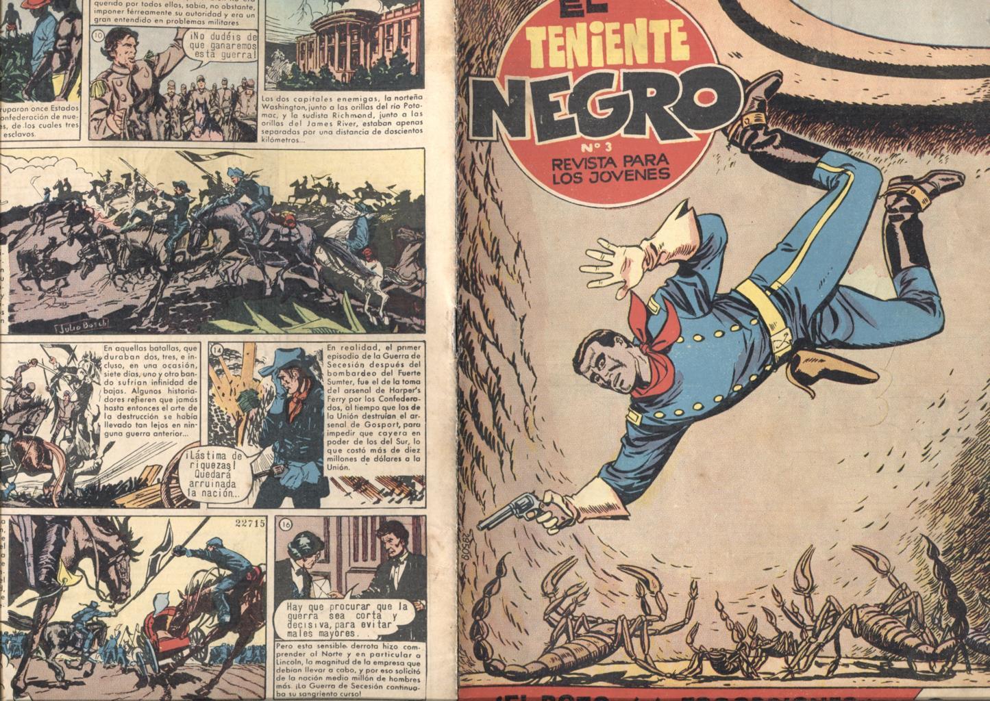 Bruguera: El Teniente Negro numero 03: El pozo de los escorpiones