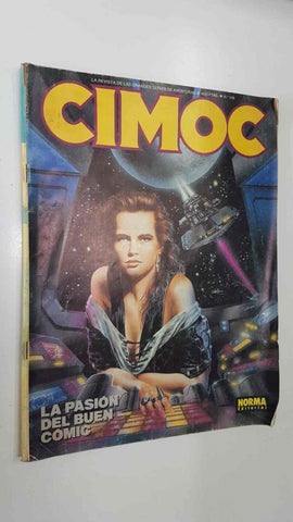 Revista: Cimoc num 118. Portada Luis Royo, Salvajes - Delfines (Guiral y Usero), Alvar Mayor (Trillo y Enrique Breccia)