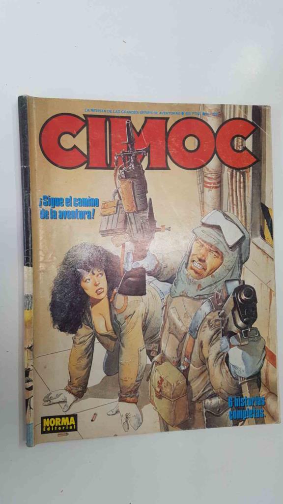 Revista: Cimoc num 126 - Abraham Stone en Raton de campo ratas de ciudad (3) por Joe Kubert, El auto de Silvia - Cabanes