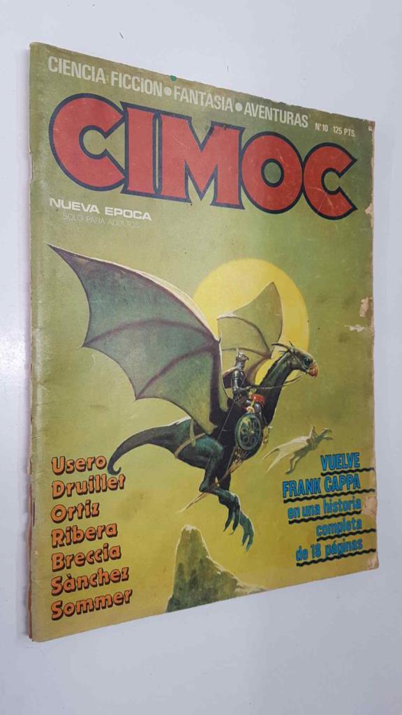 Revista: Cimoc num 10 - La loba parte 2 por Adolfo Usero, La caza por Manfred Sommer