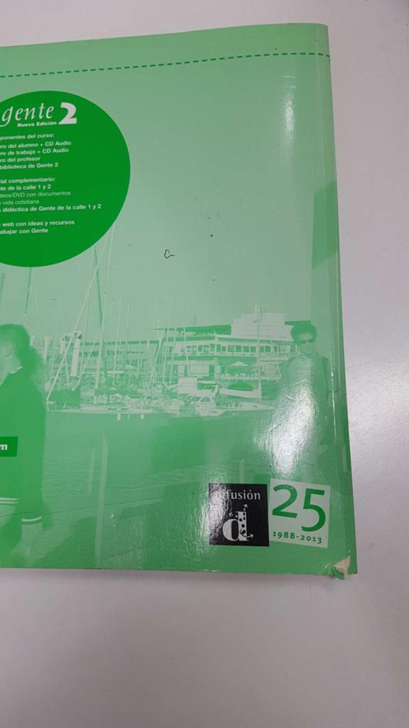 Gente 2 Libro de Trabajo (pequeño roto contracubierta). Curso de Español para Extranjeros, nueva edicion - Ernesto Martin Peris (incluye cd audio)