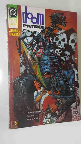 DC, Ed. Zinco: Doom Patrol libro 1 de 4. Tercera serie - El alma de una maquina nueva. Morrison, Case, Nyberg