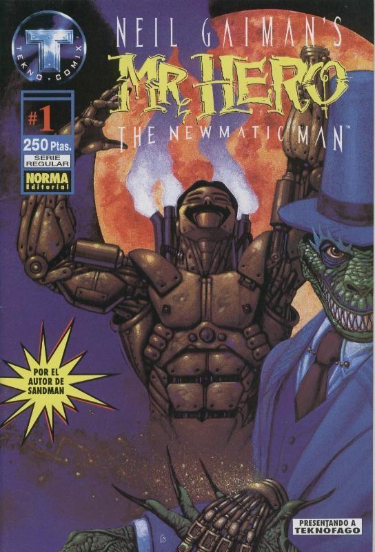 Norma editorial: Mr. Hero numero 1: Transmitiendo datos
