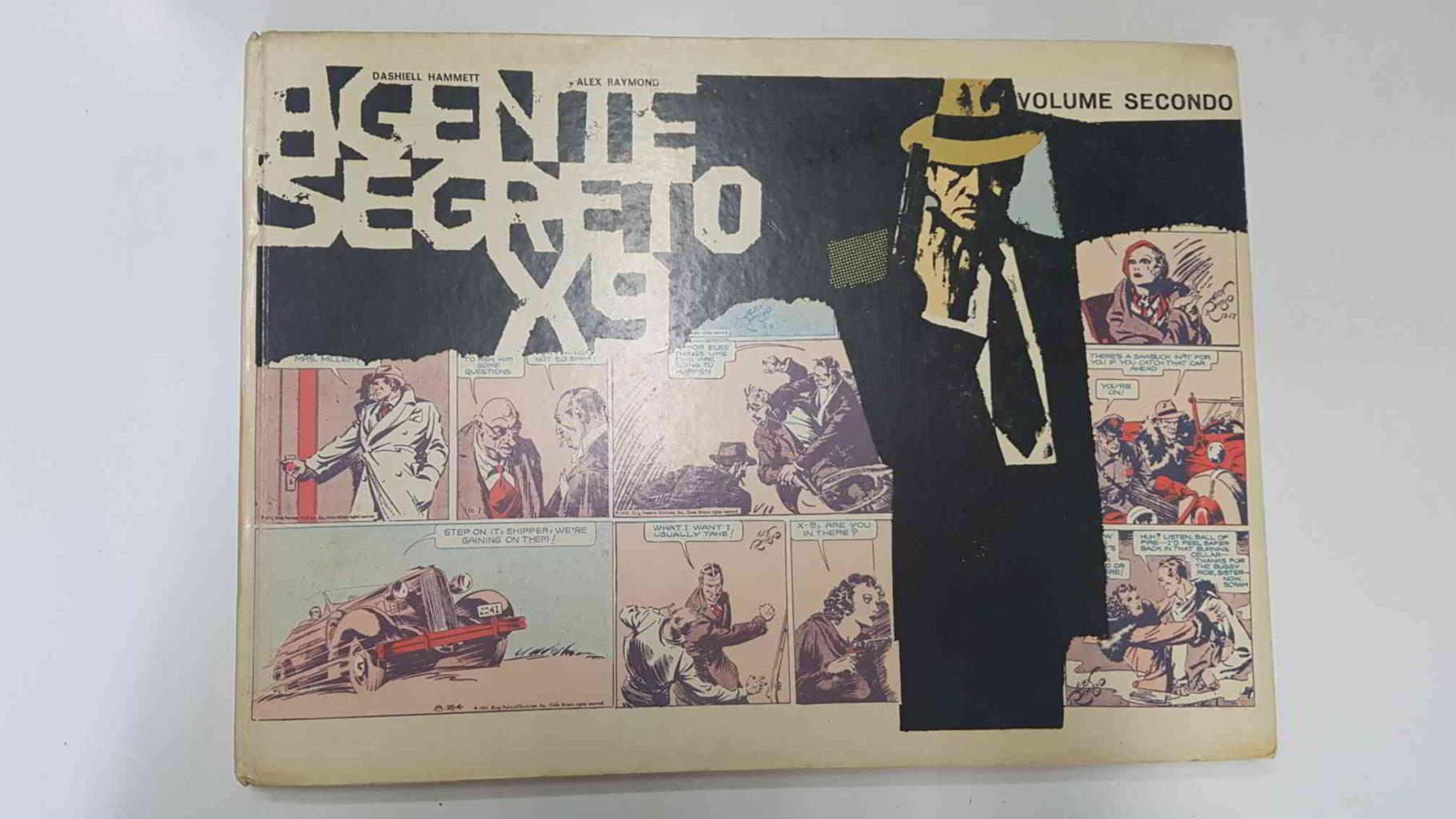 Agente Secreto X9 volume secondo. Club Anni Trenta - Dashiell Hammet, Alex Raymond. Strips dall 11 mazo 1935 all 11 gennaio 1936