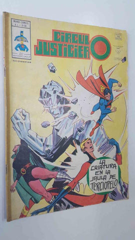 Mundi Comics: Circulo justiciero v. 1, num 10 - la criatura en la jaula de terciopelo