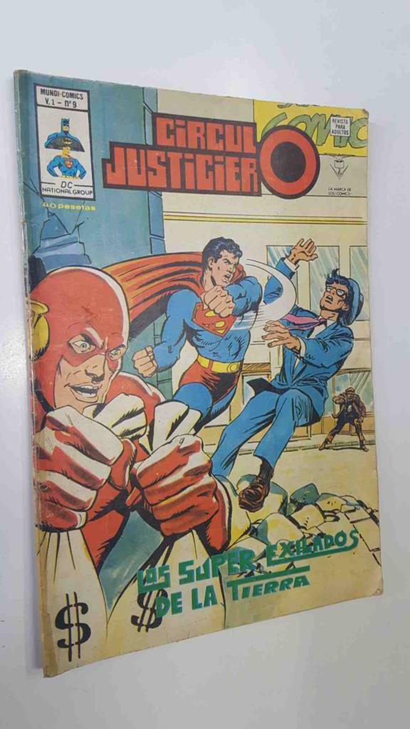 Mundi Comics: Circulo justiciero v. 1, num 09 - los superexiliados de la Tierra