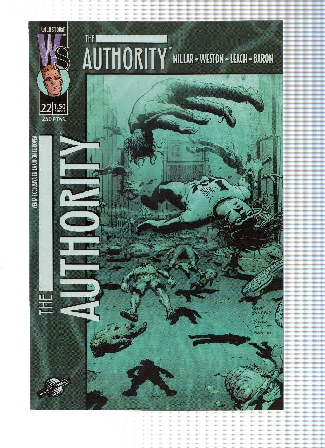 Planeta: The Authority volumen 1 numero 22: Tierra infierno