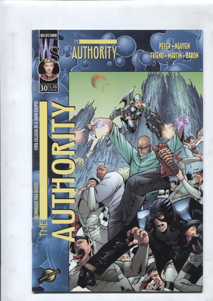 Planeta: The Authority volumen 1 numero 30: Transferencia de poder
