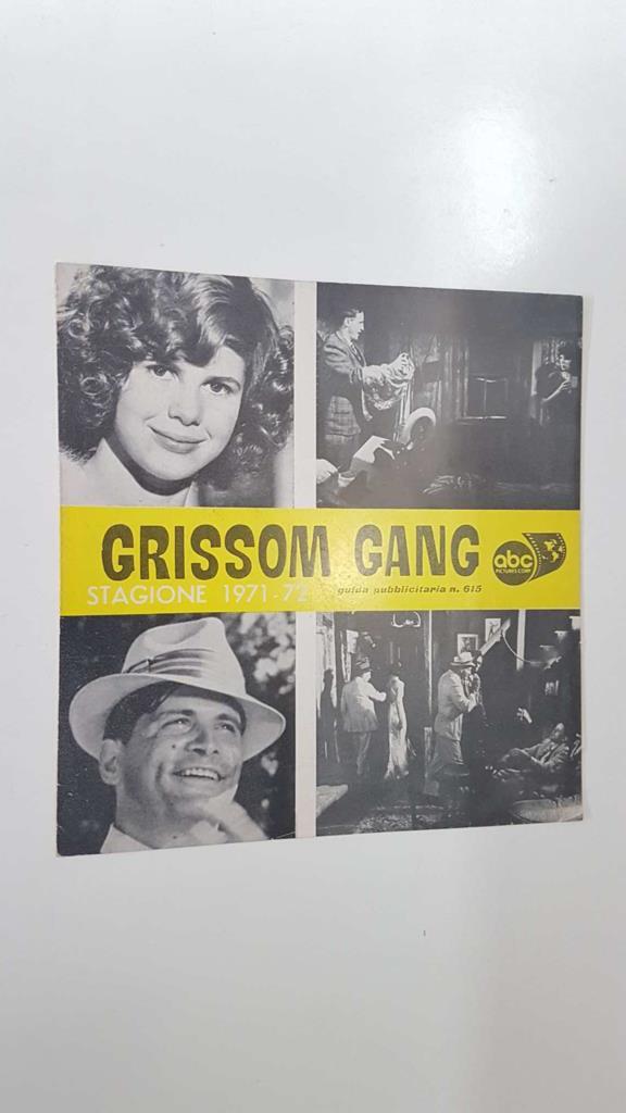 Folleto: publicitario desplegable de la pelicula Grissom Gang. Guda pubblicitaria num 615. ABC Pictures Corp