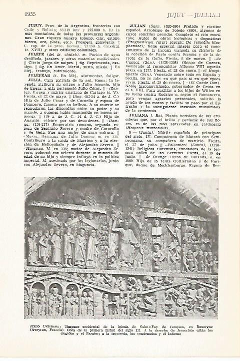 LAMINA VOX 16829: Juicio universal, relieve en Aveyron Francia