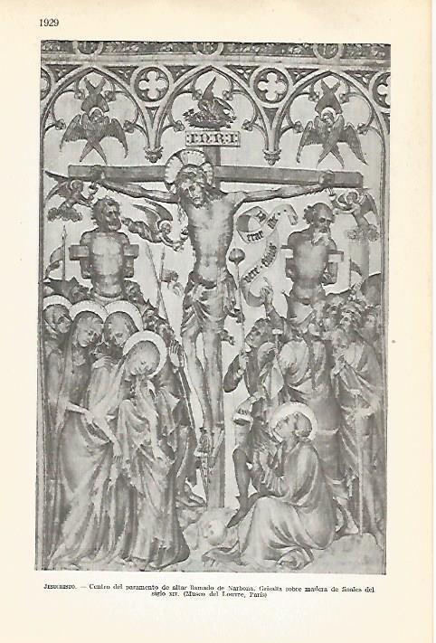 LAMINA VOX 16823: Jesucristo del altar de Narbona