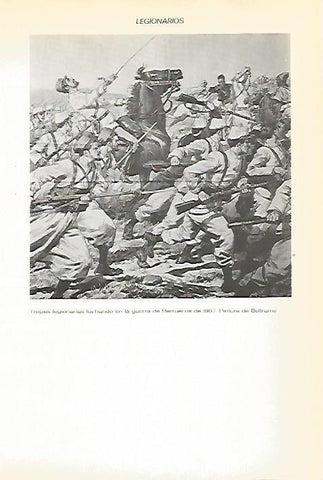 LAMINA VOX 16849: Legionarios en la Guerra de Marruecos de 1907, por Beltrame