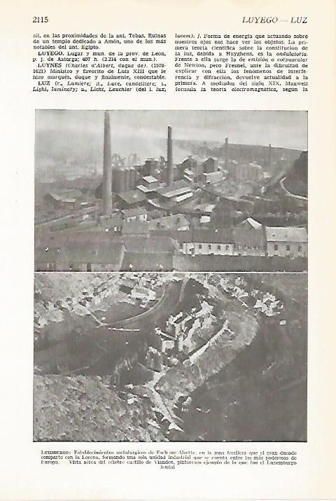 LAMINA VOX 16879: Vistas de Luxemburgo