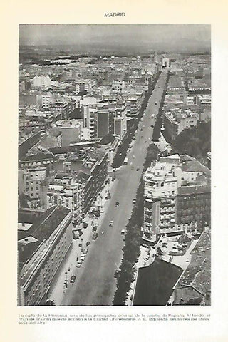 LAMINA VOX 16878: Calle Princesa de Madrid