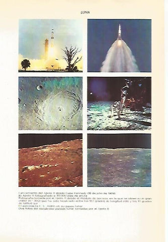 LAMINA VOX 16877: Imagenes de la Luna